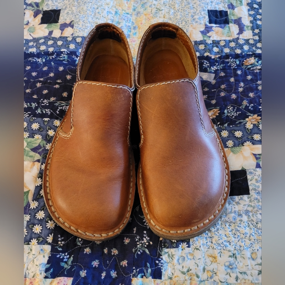 Duckfeet Falster slip on shoes size 41 brown